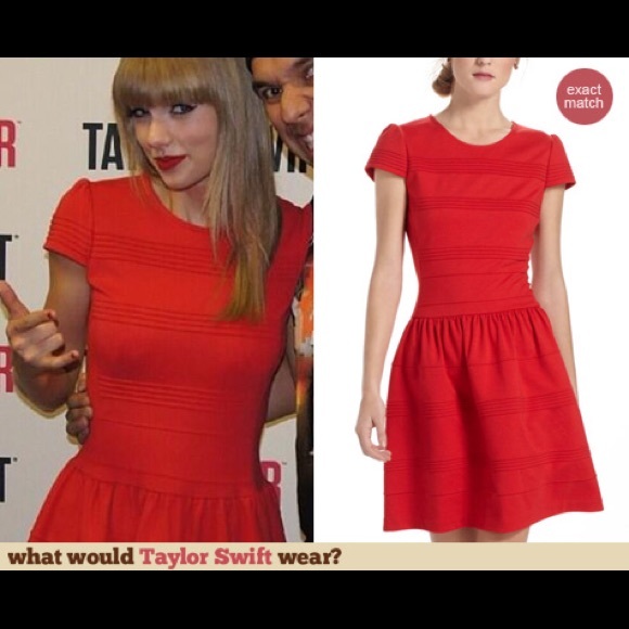 Girls From Savoy Red Dress - Picture 2 of 5